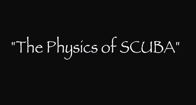 Physics of Scuba